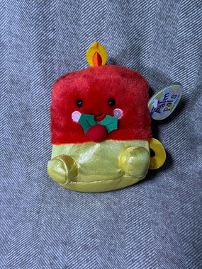 New! Palm Pals LUZ Candle Plush Toy by Aurora, 5"